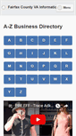 Mobile Screenshot of fairfaxcountyva.com